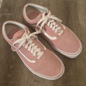 VANS OLD SKOOL PINK size 8.5 • PRELOVED